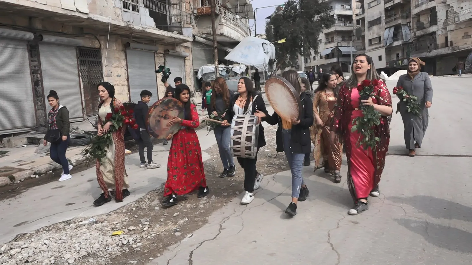 نشاطات مختلفة من قبل النساء قبيل اليوم العالمي للمرأة