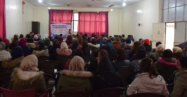 نشاطات مختلفة من قبل النساء قبيل اليوم العالمي للمرأة