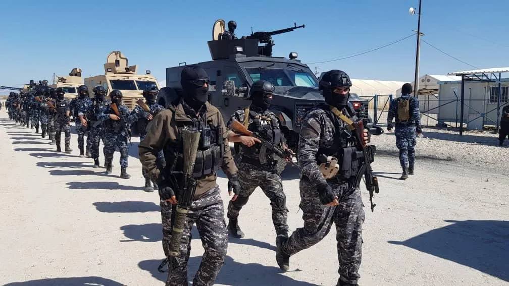 ​​​​​​​اعتقال أحد قادة داعش في حملة مخيم الهول