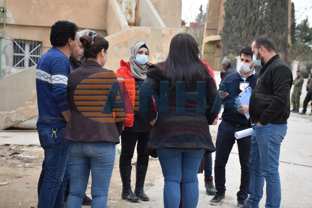 الصليب الأحمر الدوليّ يزور مديرية المياه بالحسكة ويطّلع على واقع المياه في المدينة