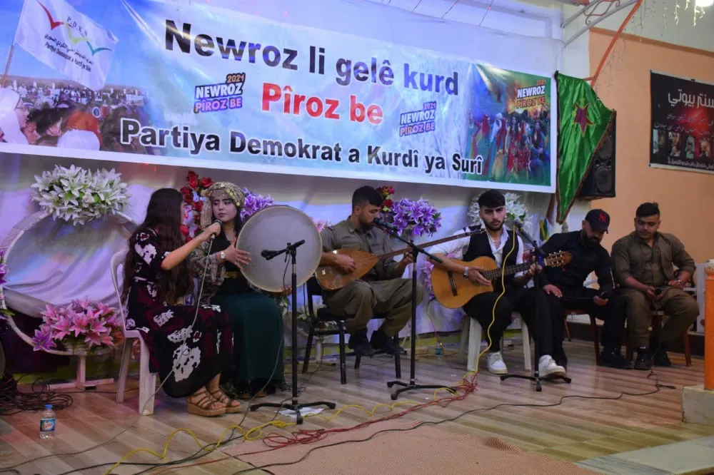 P.D.K.S. ينظم احتفالية عيد النوروز في كوباني