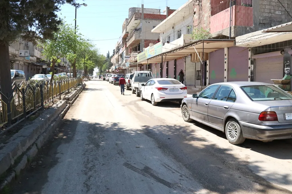 دخول حظر التجوّل الكلّي حيّز التنفيذ في شمال وشرق سوريا