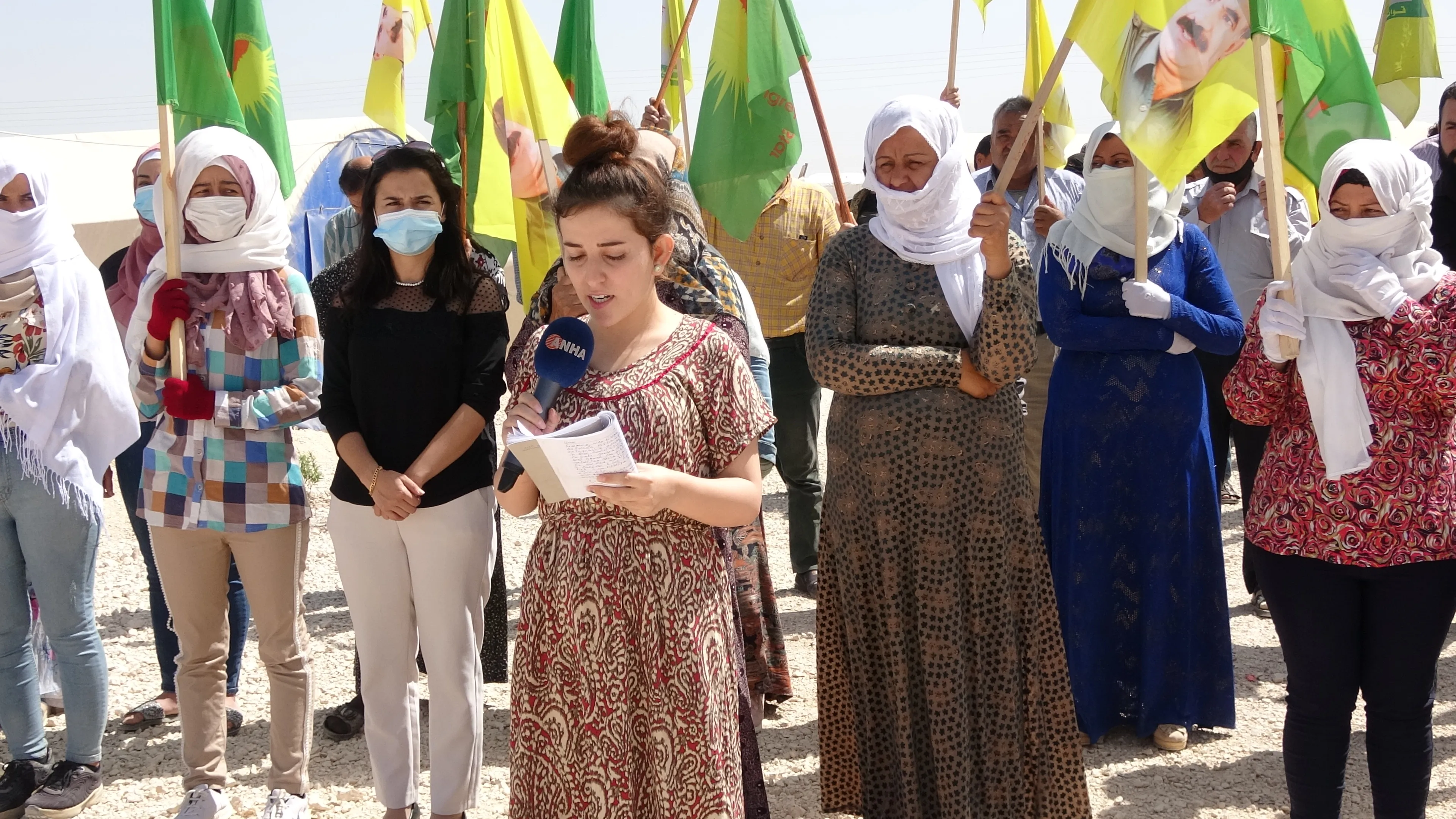 ​​​​​​​مهجرو سري كانيه ومؤتمر ستار يدينون الهجوم التركي على مناطق الدفاع المشروع