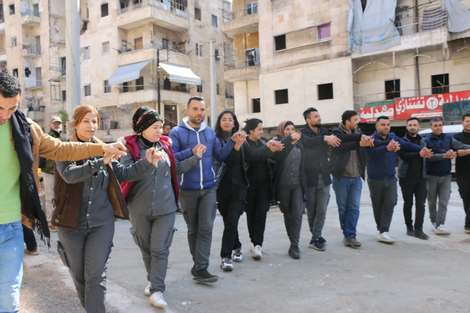 فعاليّة في حلب وزراعة للأشجار في قامشلو وديرك بمناسبة ميلاد القائد