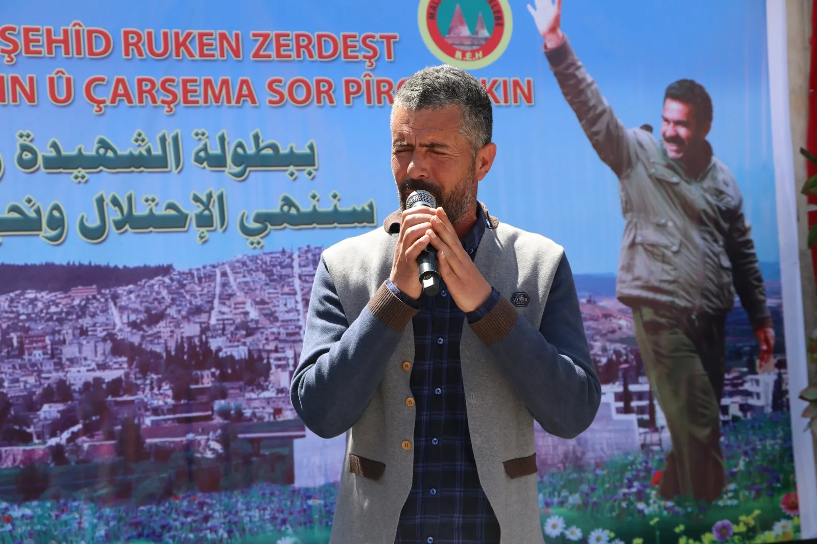 ​​​​​​​الإيزيديون في حلب يحتفلون بالأربعاء الأحمر ويحيون مقاومة شنكال