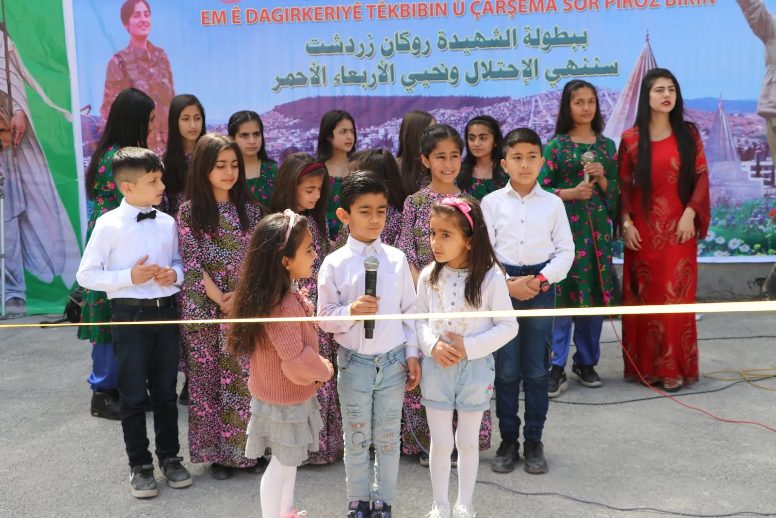 ​​​​​​​الإيزيديون في حلب يحتفلون بالأربعاء الأحمر ويحيون مقاومة شنكال