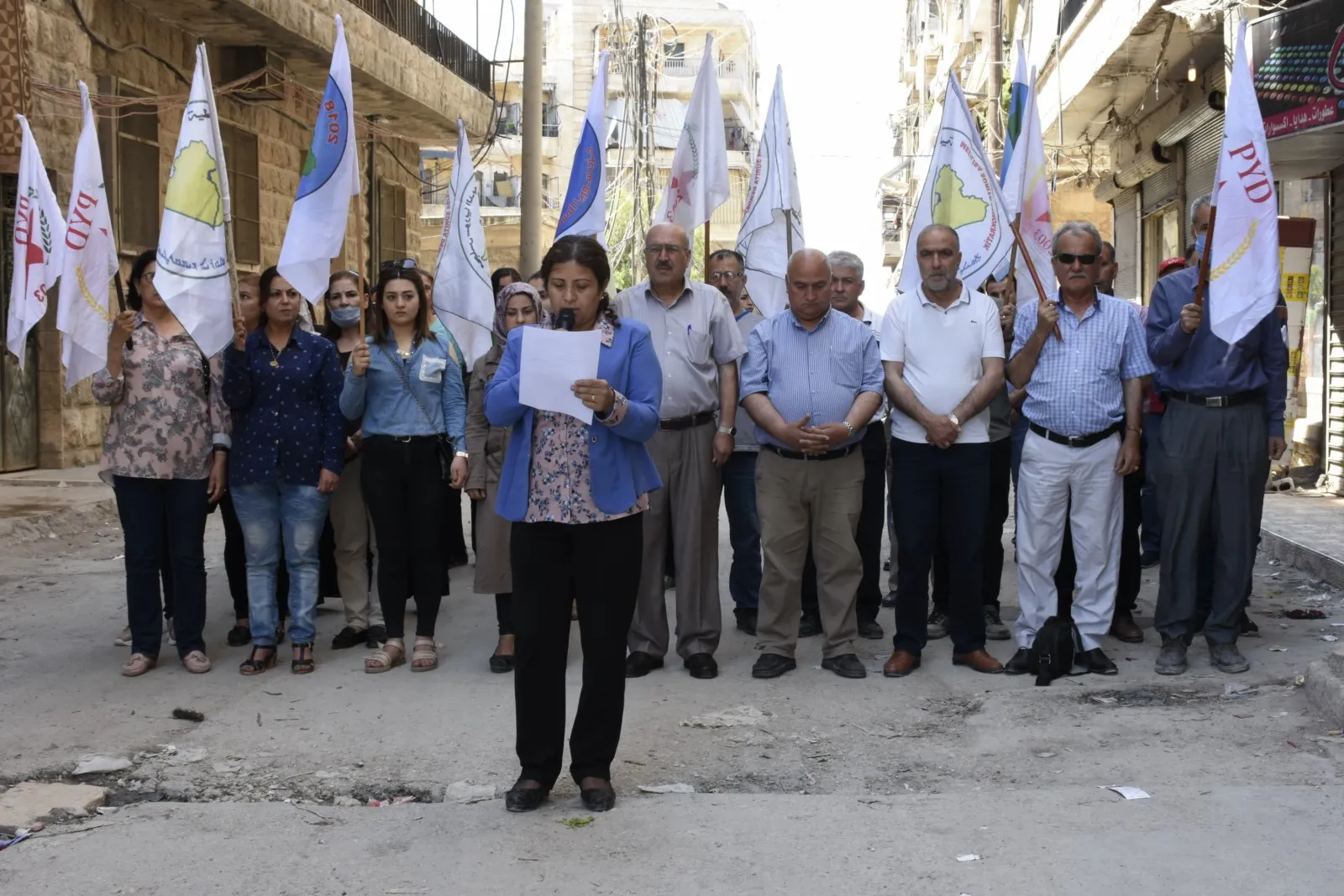 الأحزاب السياسية في حلب تدين الهجمات التركية على جنوب كردستان وسوريا