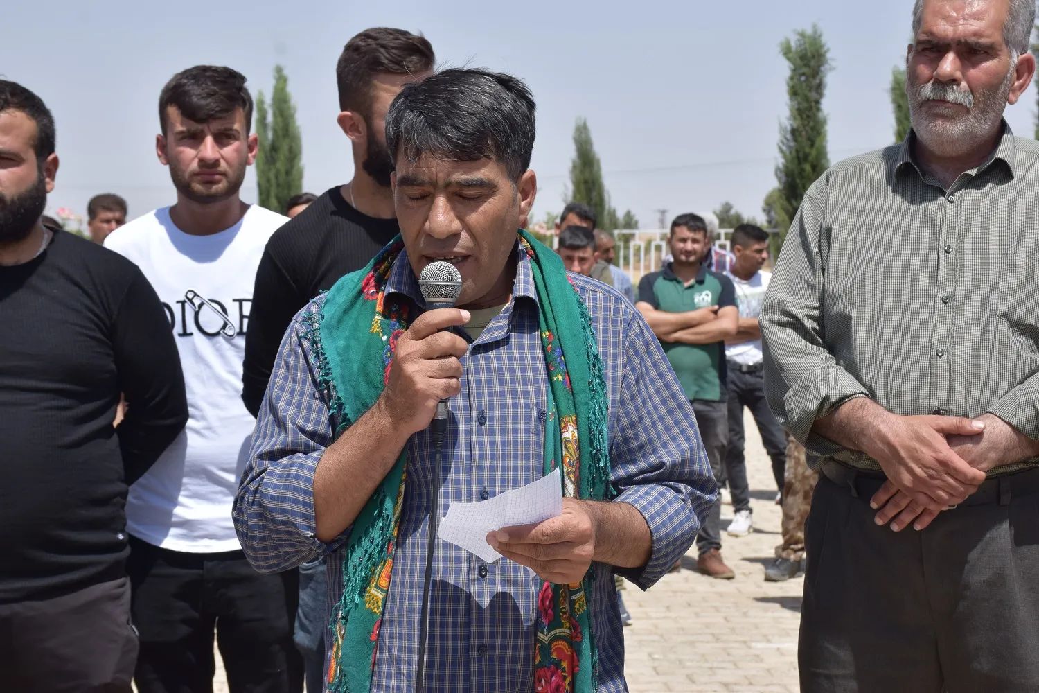 ​​​​​​​تشييع جثمان الشهيد آمد آكري في عامودا
