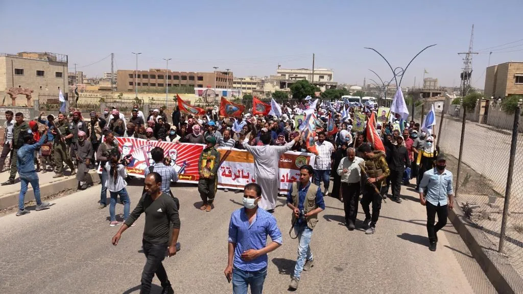 ​​​​​​​خلال تظاهرات: لنجعل من 1 أيار محطة كفاحية ونضالية