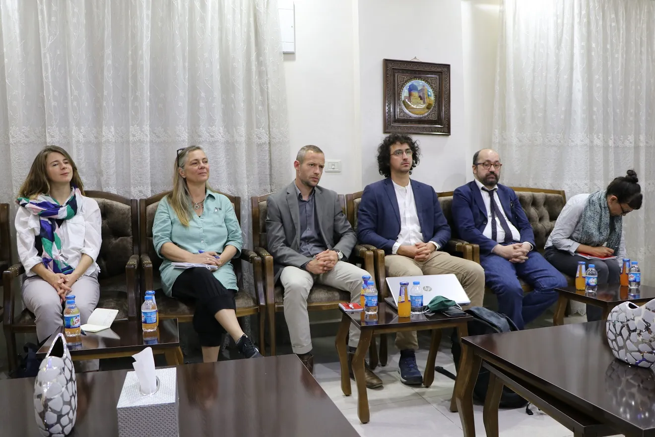 ​​​​​​​وفد فرنسي يزور مناطق شمال وشرق سوريا