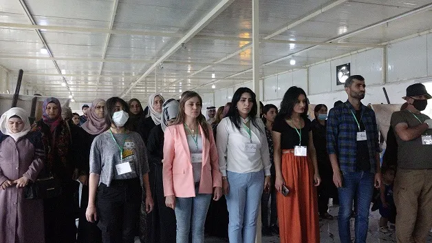 انطلاق أعمال ملتقى روجآفا الثالث للفنون التشكيلية في مدينة الطّبقة