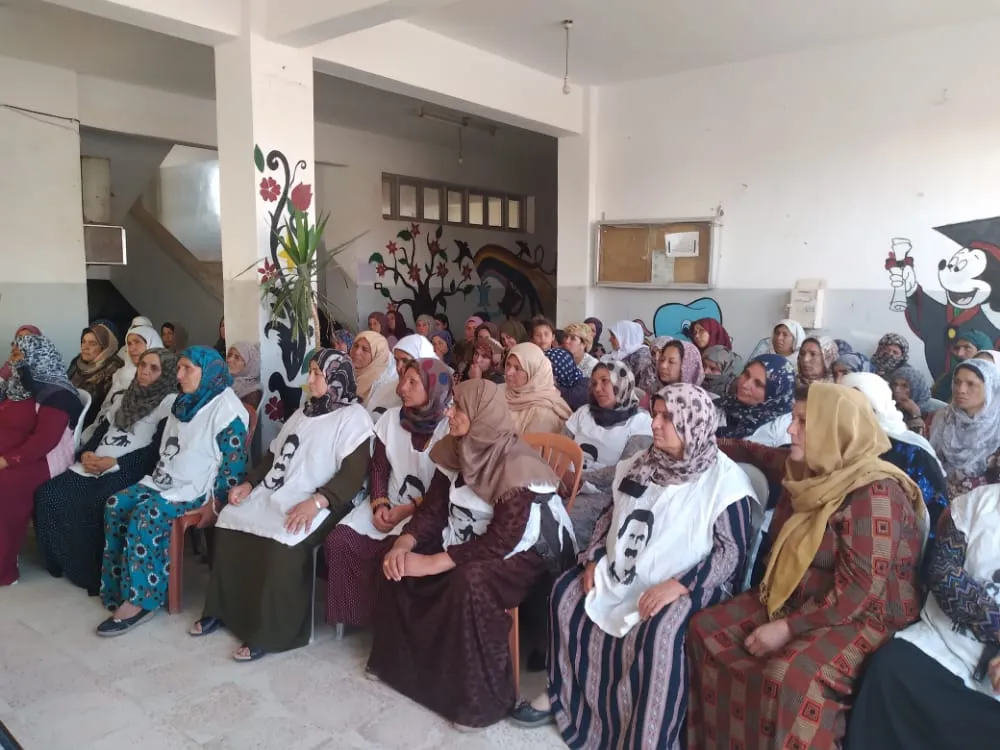 ​​​​​​​خلال اجتماع...أمّهات الكريلا بناحية شيران يستنكرن الهجمات التركيّة على الكريلا
