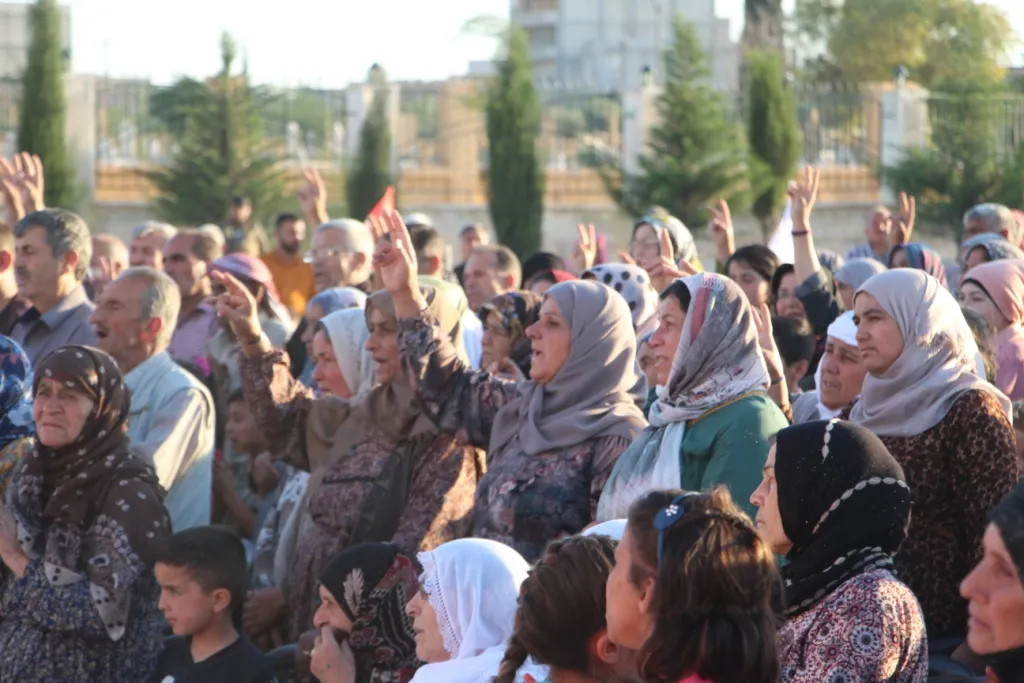 ​​​​​​​كوباني...اجتماع لذوي الشّهداء بمناسبة ١٨ أيّار