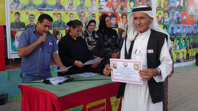 مجلس عوائل الشهداء في قامشلو يستذكر 142 من شهداء نيسان وأيار