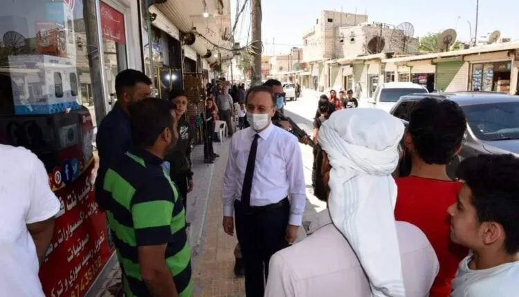 الاحتلال التركي يبني منزلاً لوالي أورفا في مقاطعة كري سبي المحتلة