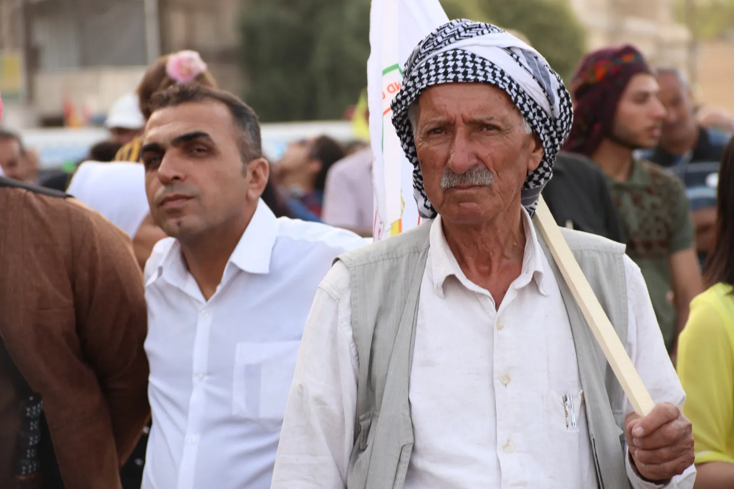 روج آفا قالت كلمتها: نحن مع مقاومة الكريلا