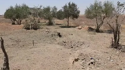 مشاهد مصورة تظهر آثار قصف الاحتلال التركي على قرى غرب كري سبي