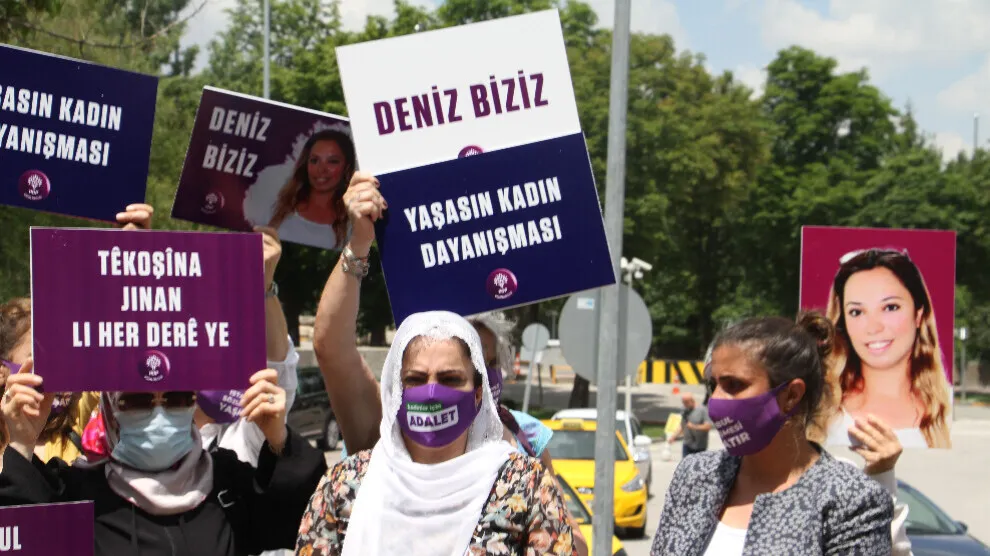 ​​​​​​​التجمع النسائي في HDP: نُعاهد دنيز بتكثيف النضال