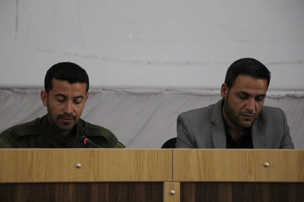 اجتماع جماهيري في منبج لمناقشة الأحداث الأخيرة التي حصلت في المدينة