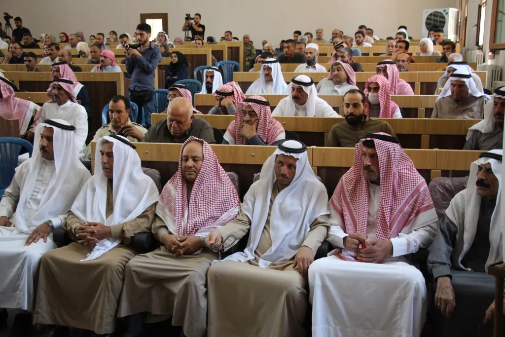 اجتماع جماهيري في منبج لمناقشة الأحداث الأخيرة التي حصلت في المدينة