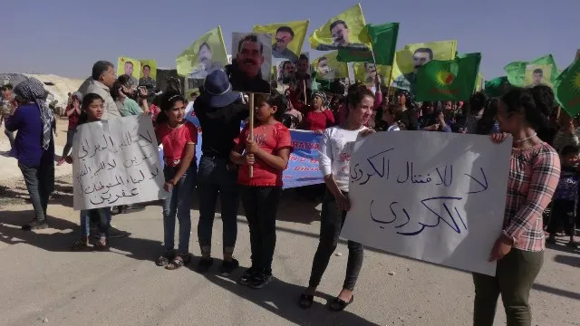 مؤتمر ستار ينظم مسيرة في الشهباء دعماً لمقاومة الكريلا