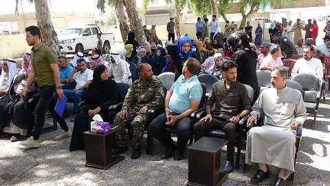 لجنة الداخلية في الطبقة تفتتح مكتباً للسجل المدني في ناحية الجرنية