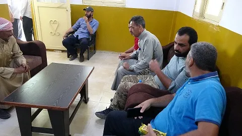لجنة الداخلية في الطبقة تفتتح مكتباً للسجل المدني في ناحية الجرنية
