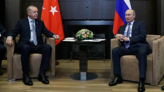 بوتين وأردوغان يبحثان الوضع في إدلب