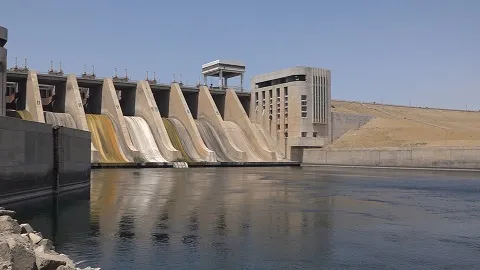 منسوب بحيرة الفرات يقارب مناسيب الحجوم الميتة لبحيرات السدود