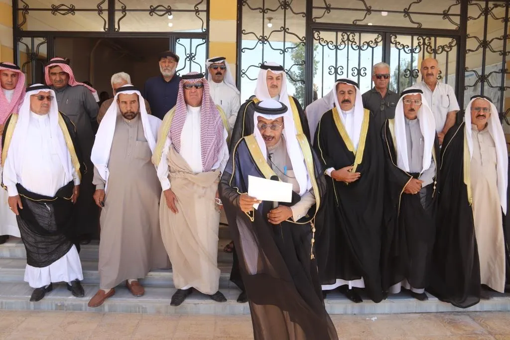 شيوخ عشائر الرقة يستنكرون الجريمة الشنيعة بحق عيدة السعيدو