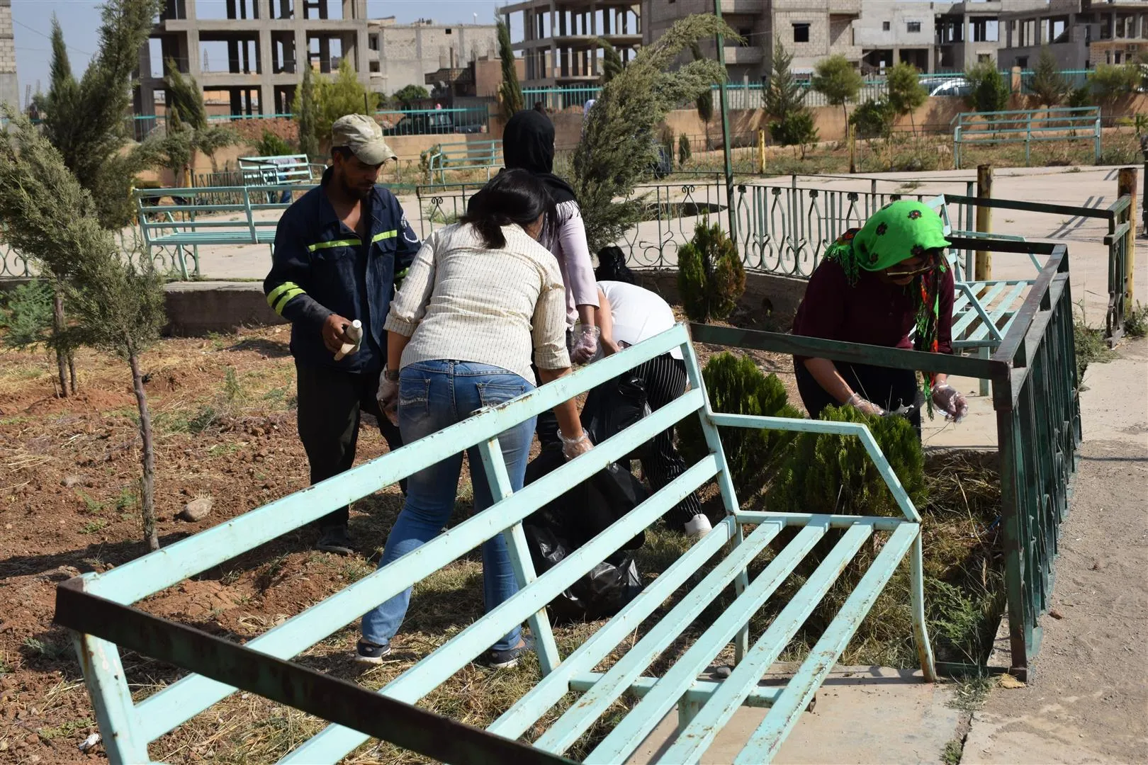 مجالس قامشلو وكركي لكي وديرك تطلق مبادرة نظافة بمناسبة ذكرى ثورة 19 تموز