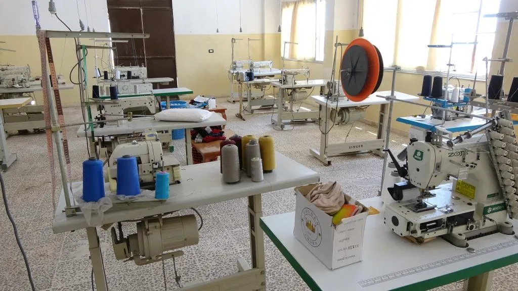 افتتاح مشغل لصناعة الألبسة الجاهزة في الحسكة