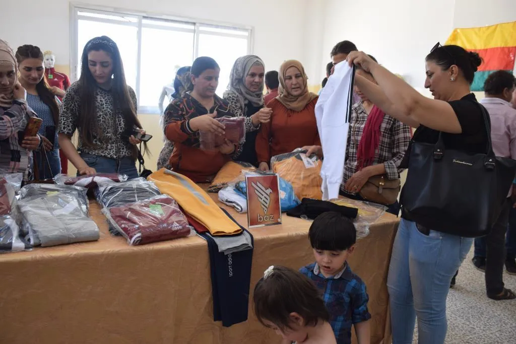 افتتاح مشغل لصناعة الألبسة الجاهزة في الحسكة