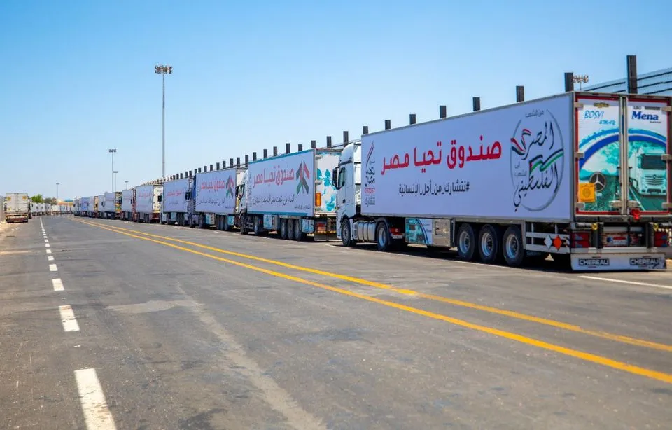 ​​​​​​​وزير إسرائيلي: تل أبيب تريد تعديل آلية دخول المساعدات إلى غزة