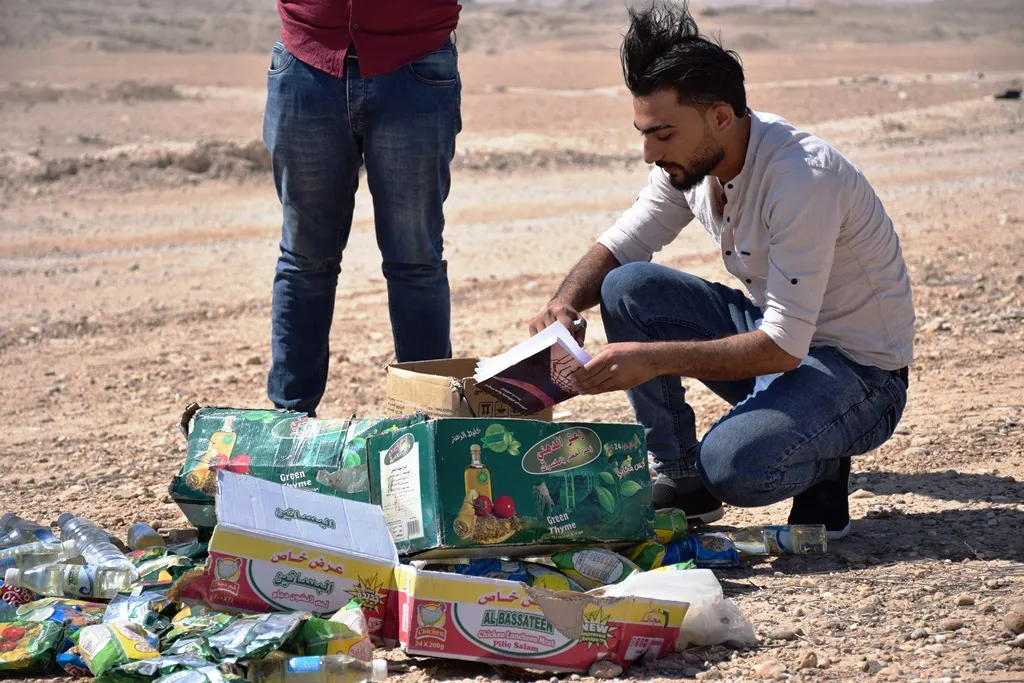 ضبط واتلاف مواد منتهية الصلاحية في الشدادي