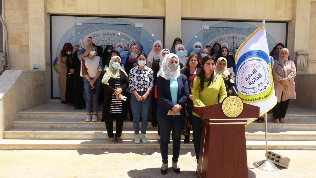 ​​​​​​​مُنسقيات المرأة في الإدارة الذاتية: مرتكبو قتل آية وعيدة لن ينجوا وستتم محاسبتهم قانونياً