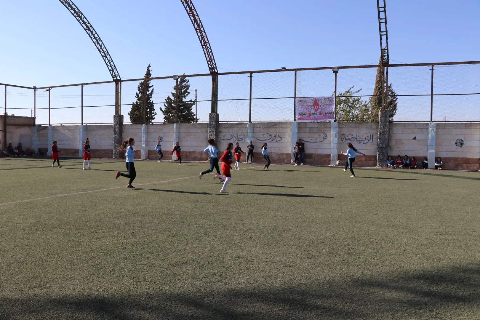 انطلاق فعاليات اليوم الأول لمهرجان الطلبة الرياضي والفني في الشهباء