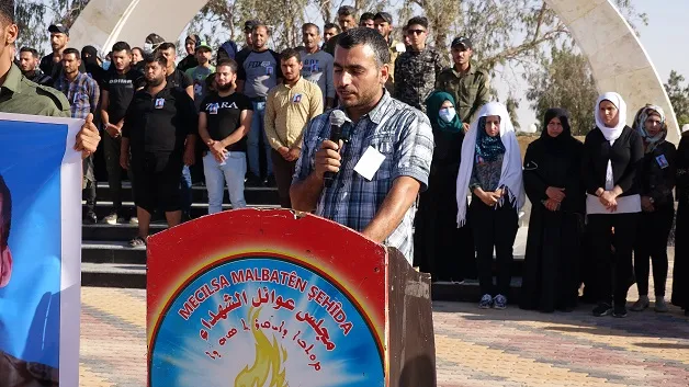 ​​​​​​​تشييع الشهيد أحمد الغضبان عضو قوى الأمن الداخلي في الطبقة