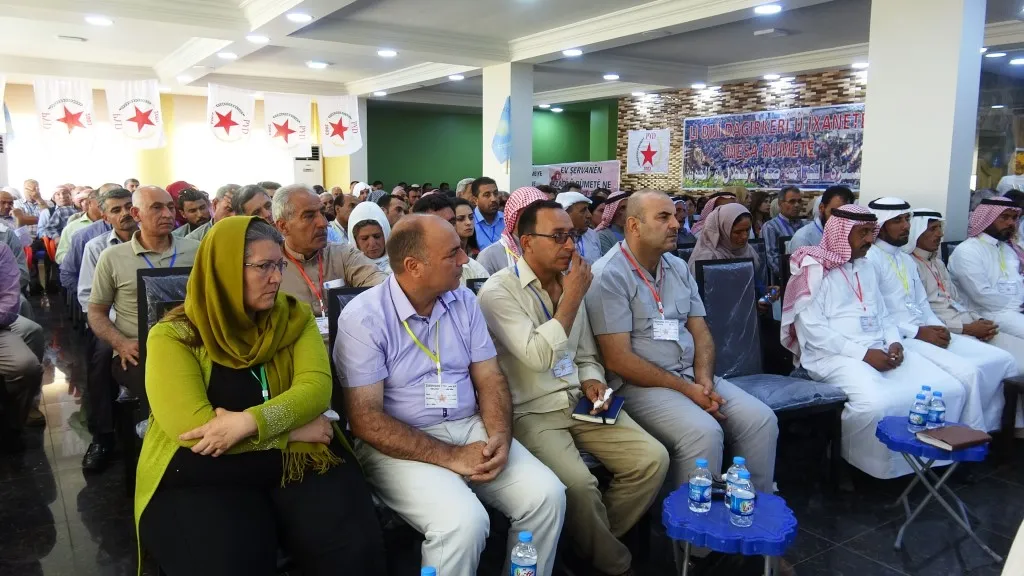 PYD يعقد المؤتمر الثاني للحزب عن مقاطعة كري سبي ويختتمه بانتخاب مجلس جديد