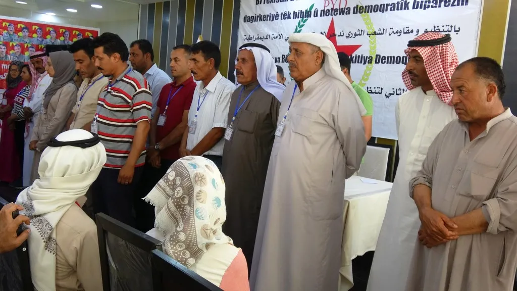 PYD يعقد المؤتمر الثاني للحزب عن مقاطعة كري سبي ويختتمه بانتخاب مجلس جديد