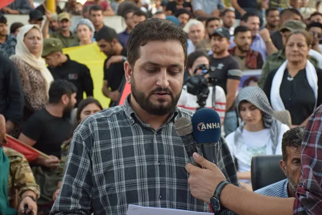 ​​​​​​​فدراسيون جرحى الحرب وأهالي قامشلو يخرجون في مسيرة تخليداً لمقاومة شهداء 14 تموز