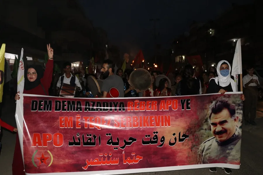 ​​​​​​​حركة الشبيبة الثورية السورية تنظم مسيرة دعماً لمقاومة الكريلا   