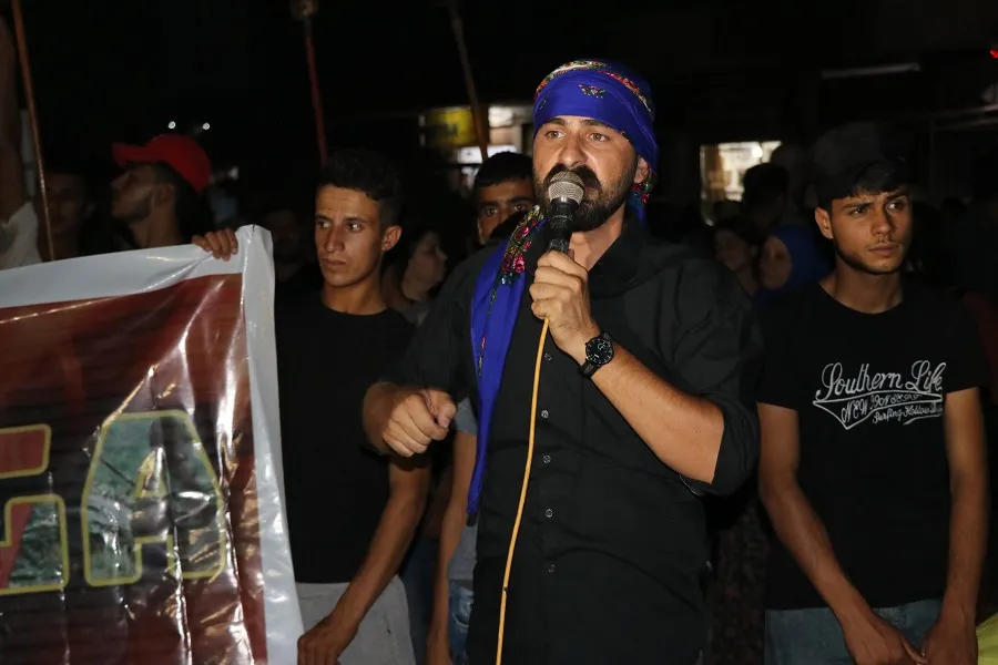 ​​​​​​​حركة الشبيبة الثورية السورية تنظم مسيرة دعماً لمقاومة الكريلا   