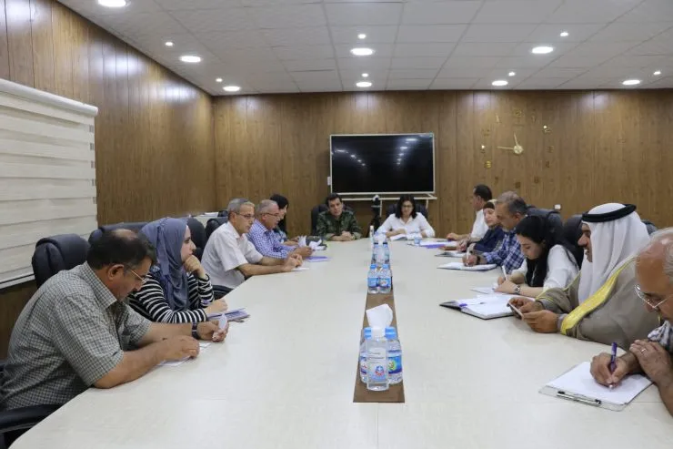 لجنة المتابعة تؤكد على ضرورة إيجاد بدائل لتأمين المياه للحسكة