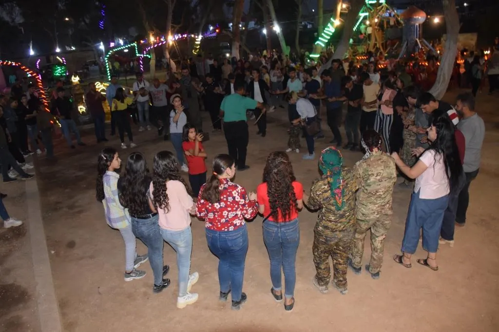 فعالية "الشهر الثقافي" تقدم عروضها الفنية في الحسكة