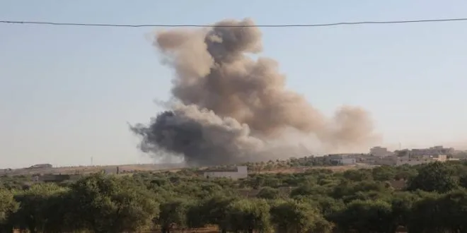 ​​​​​​​قوات حكومة دمشق تقصف أرياف إدلب وحلب واللاذقية