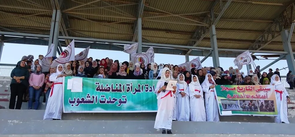 وقفة احتجاجية لتجمّع نساء زنوبيا استذكاراً لشهداء مجزرة شنكال
