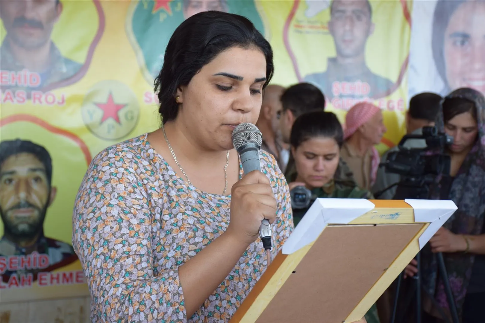 ​​​​​​​الآلاف في الحسكة يودعون جثامين خمسة شهداء