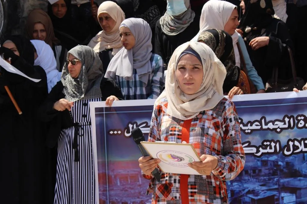 منظمات نسائية وحقوقية تطالب بغداد ودمشق بحماية سيادتهما