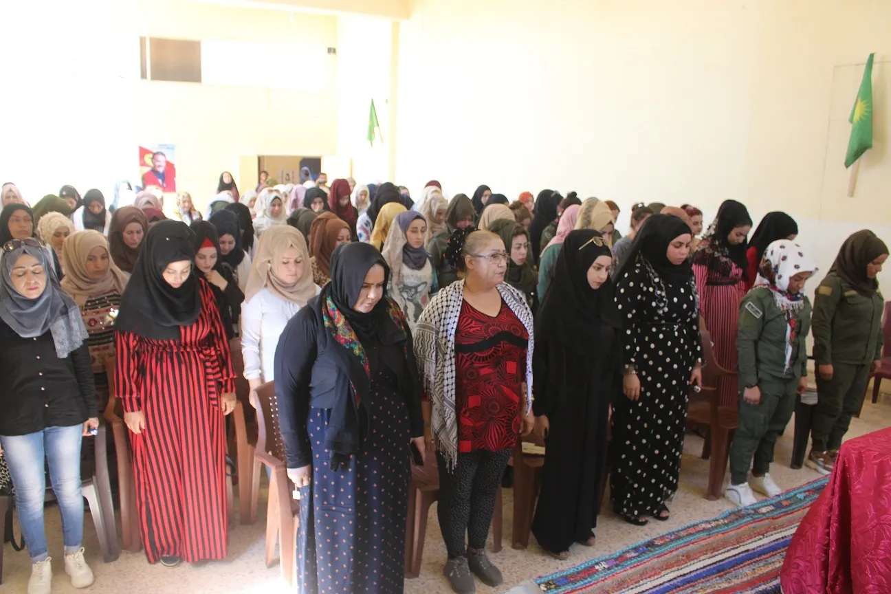 ندوة حوارية لنساء ناحية تل براك بقامشلو